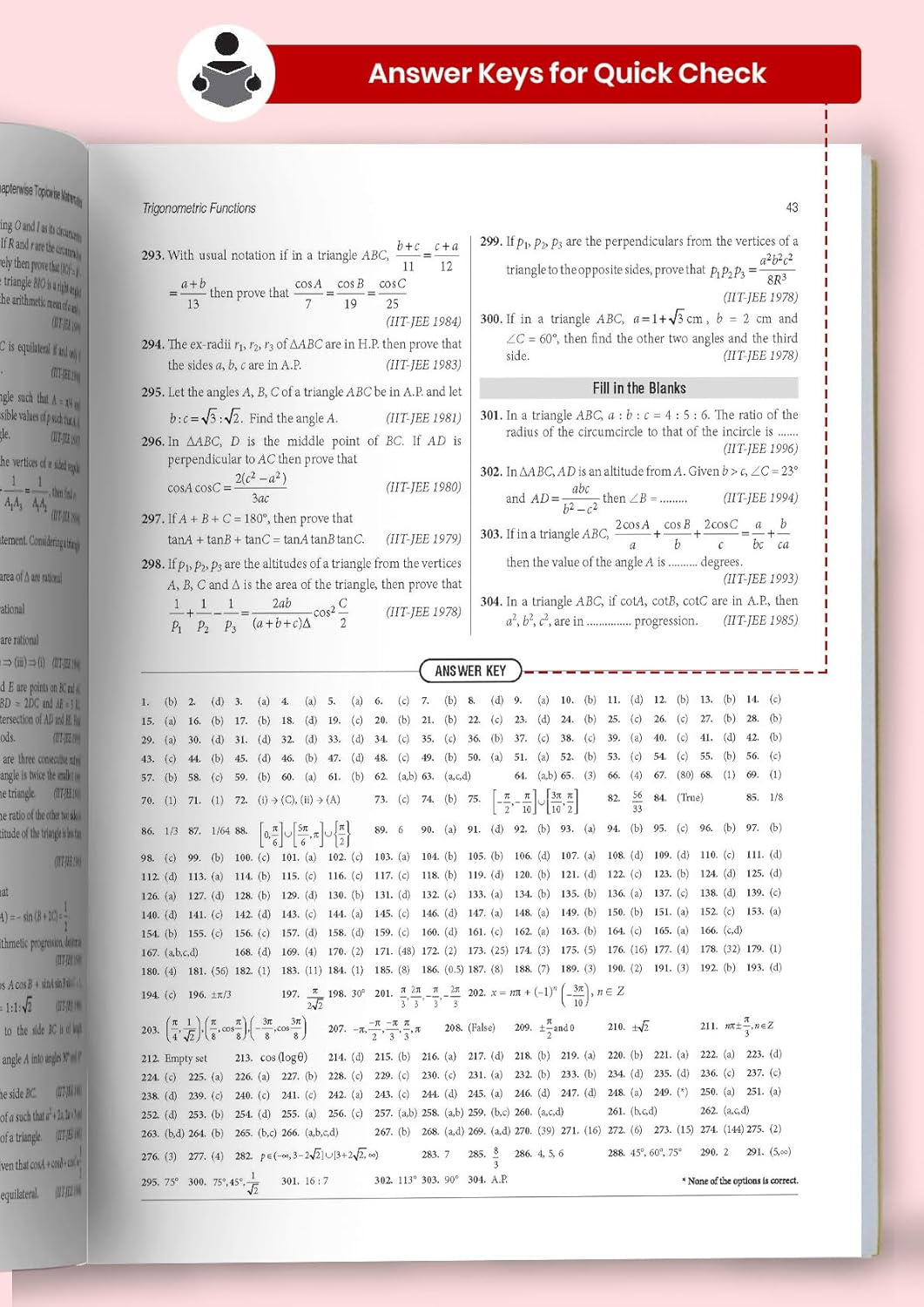 MTG 48+24 Years Mathematics JEE Main & JEE Advanced (Class 11-12) Chapterwise-Topicwise Previous Years Solved Papers [English]