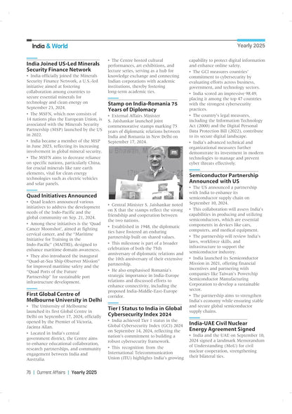 Arihant Current Affairs Yearly 2025 | English Medium