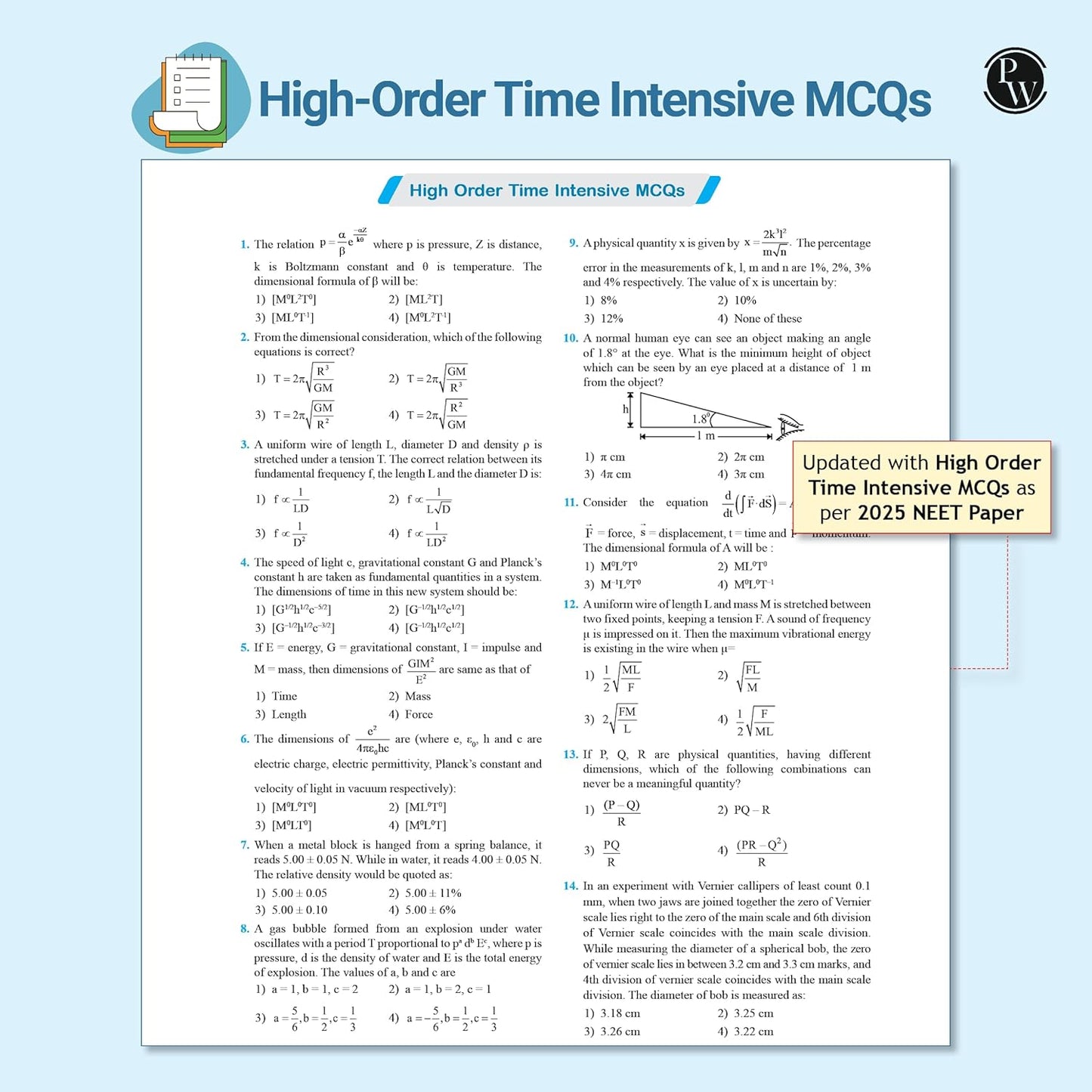 PW Objective NCERT Punch 4.0 – Physics by Dr. Manish Raj (M.R. Sir) NEET 2026 | 4600+ NTA MCQs