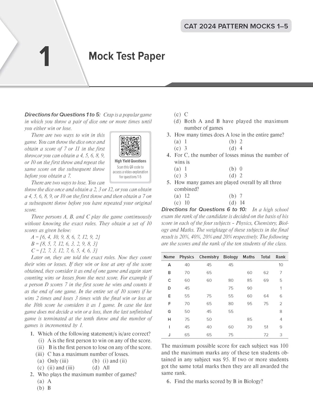 TMH Courseware on Data Interpretation, 10th Edition by Arun Sharma |  | Includes Solved Papers (2026) & 2500+ Practice Questions