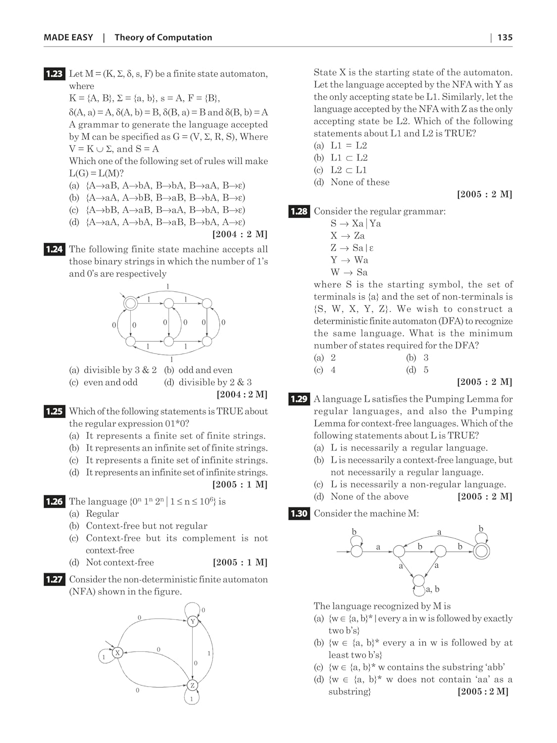 Made Easy GATE 2026 – Previous Solved Papers (Computer Science & Information Technology) English Medium