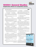 Disha - 10000+Objective General Studies | Chapter-wise MCQs (6th Edition) English Medium