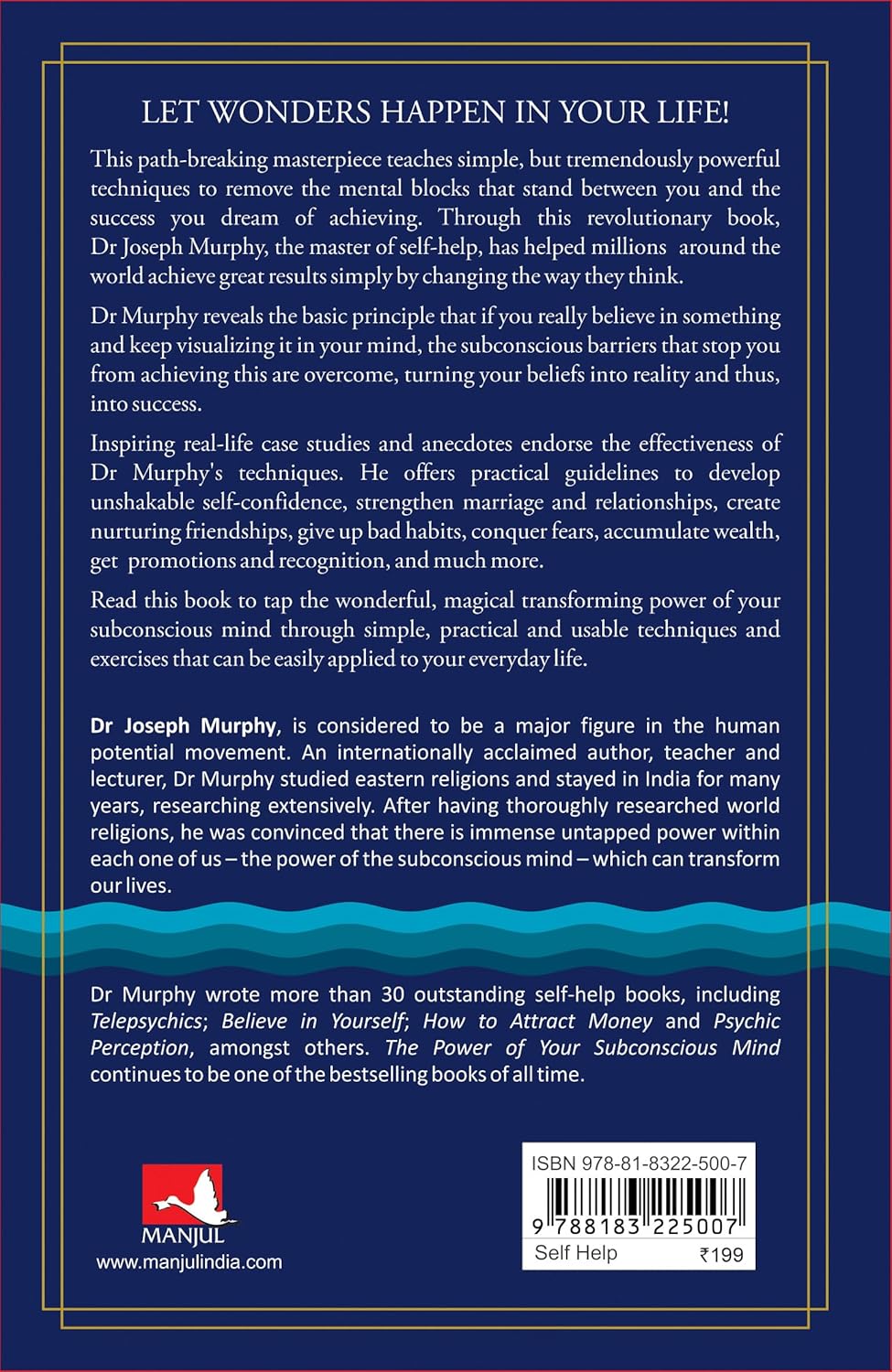 The Power of Your Subconscious Mind – Joseph Murphy (Paperback, English)