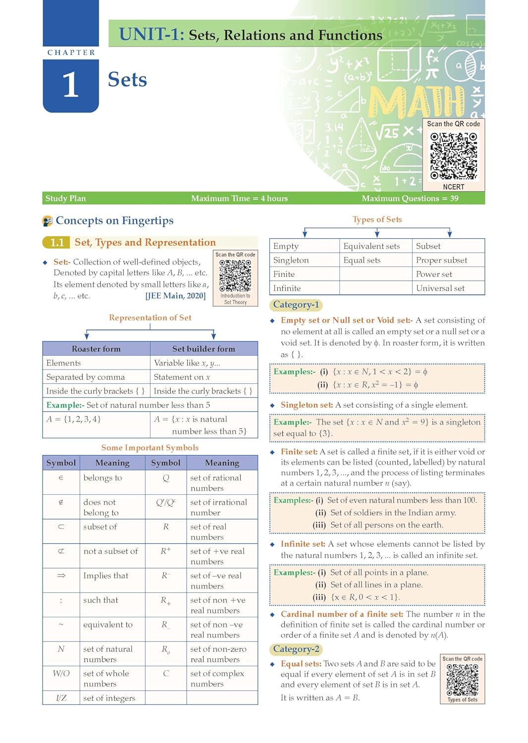 Oswaal NCERT JEE (Main) FLEX Mathematics (English Medium)