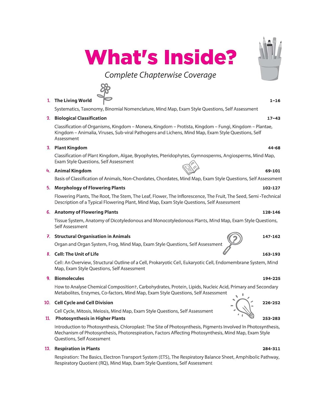 Arihant All in One Biology Class 11  2026-27  [English Medium]