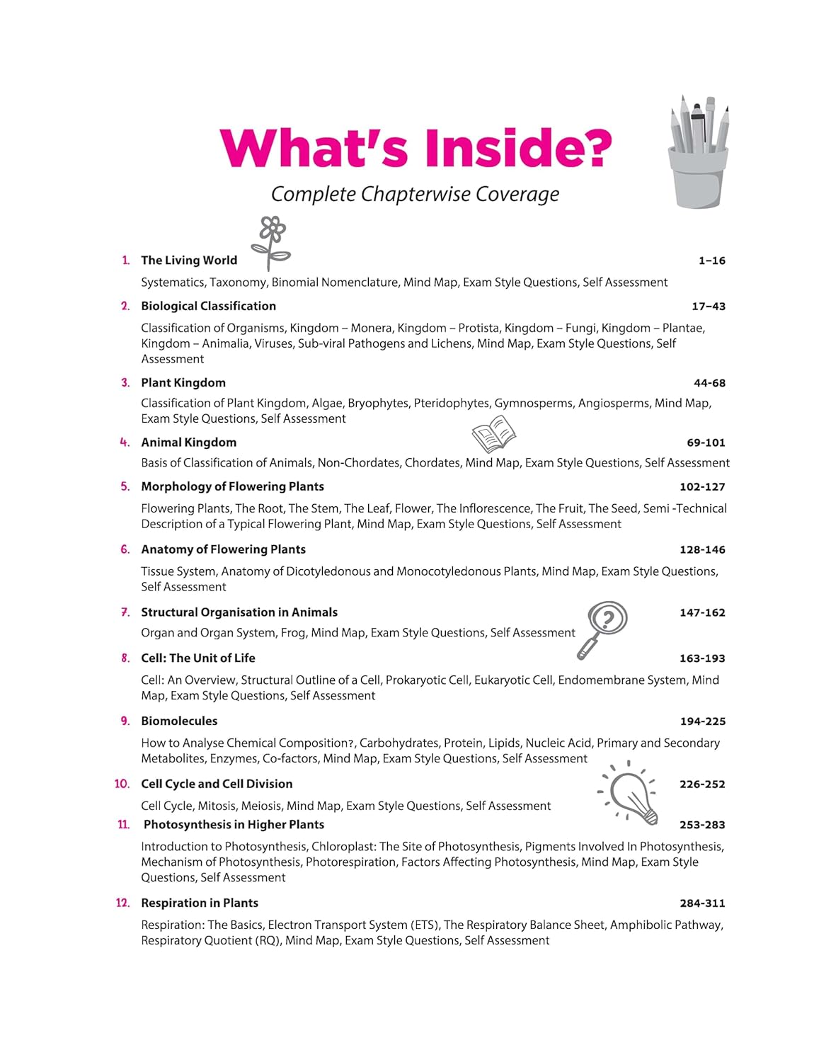 Arihant All in One Biology Class 11  2026-27  [English Medium]
