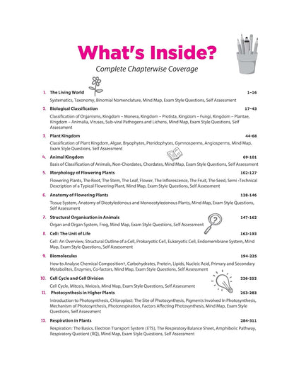 Arihant All in One Biology Class 11  2026-27  [English Medium]