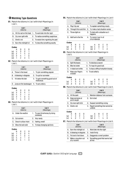 Arihant CUET2026 UG English Language Section I (A) Chapterwise Notes & Question Bank 2026