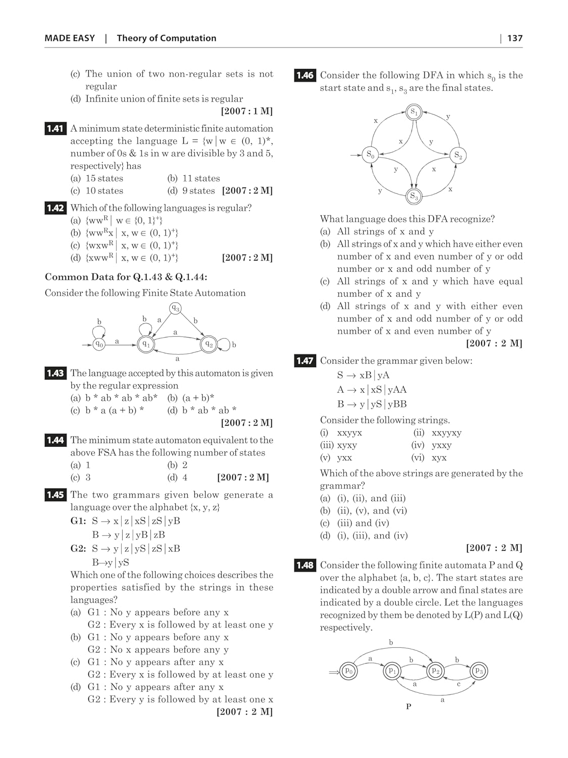 Made Easy GATE 2026 – Previous Solved Papers (Computer Science & Information Technology) English Medium