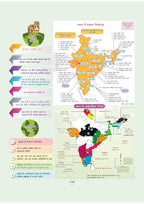 Arihant - GPS Bhugol Bharat & Vishwa Book | Hindi Medium