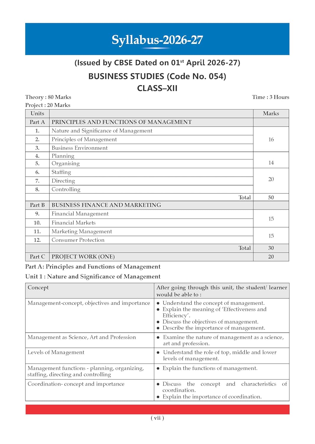 Oswaal CBSE Question Bank Class 12 Business Studies (English Medium)