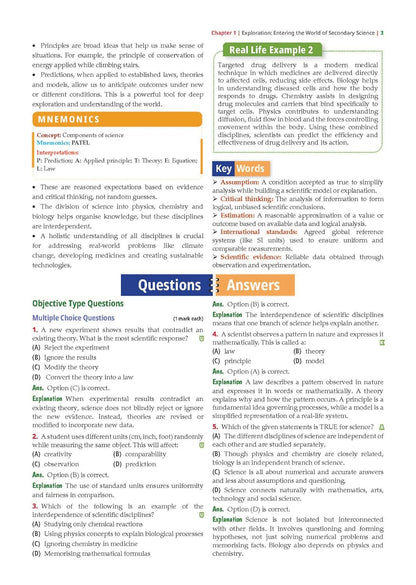Oswaal Class 9 Science Exploration CBSE Question Bank | Chapter-wise & Topic-wise Solved Papers (2027 Exam) (English Medium)