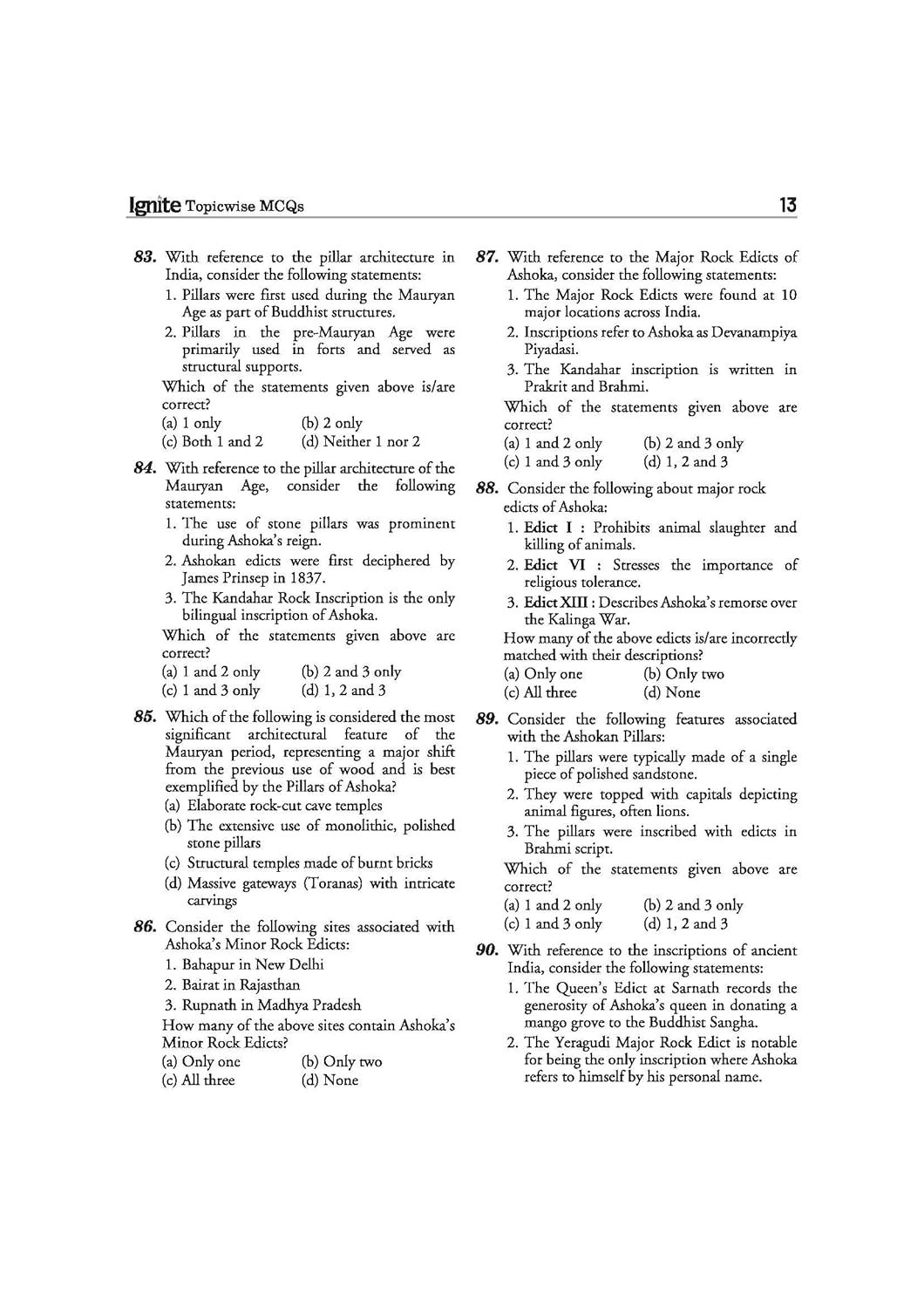 Arihant - Ignite Topicwise Art & Culture (750+MCQs with Explanations) English Medium