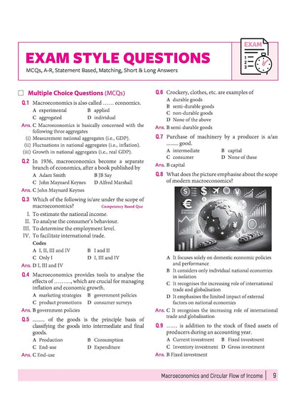 Arihant All in One Economics Class 12 for CBSE Exam 2026-27 (English Medium)