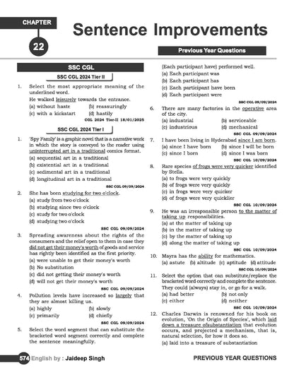 The Complete English Grammar by Jaideep Singh – Bilingual English-Hindi Grammar Book
