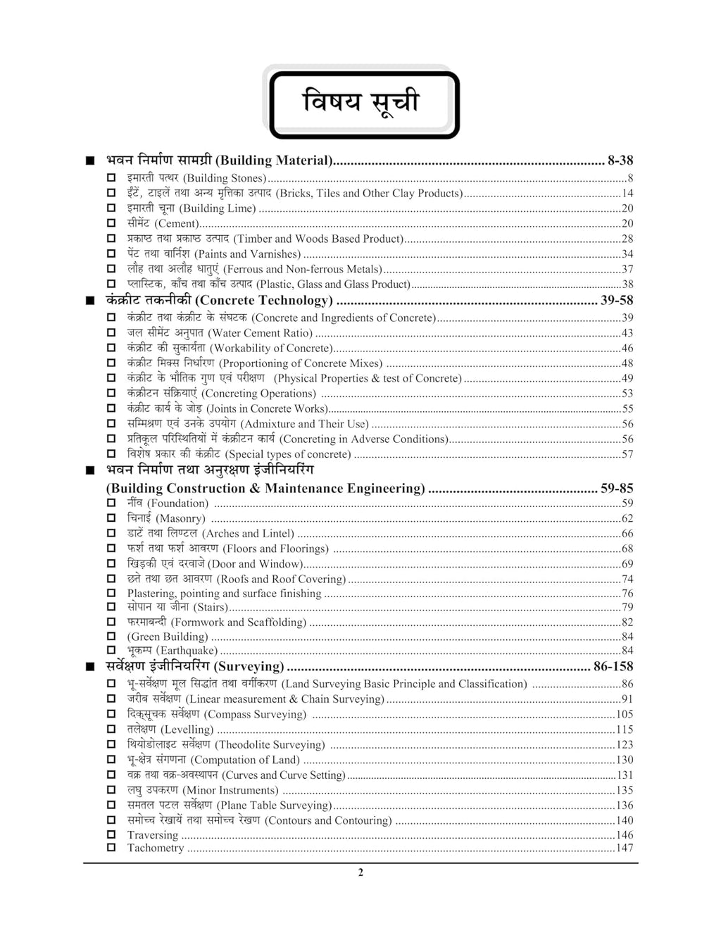 Youth MP Civil Engineering Chapterwise Solved Papers 2026 JE/AE All Exams (Bilingual)