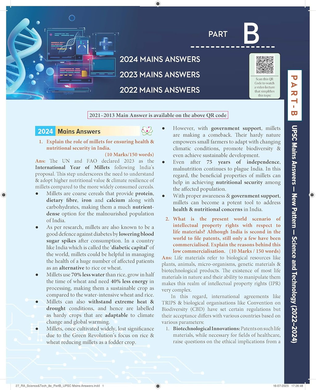 TMH – Courseware on Science and Technology (9th Edition) by Ravi P. Agrahari | English Medium