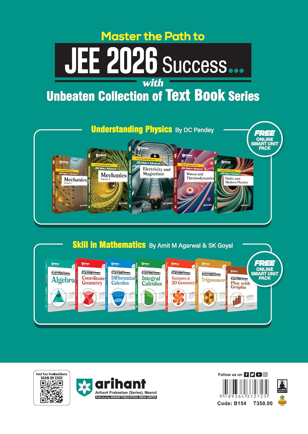 Arihant Navigator Series: 1200+ Problems JEE Main & Advanced Trigonometry | By Er. Rizwan Ahmed Ansari |(English)