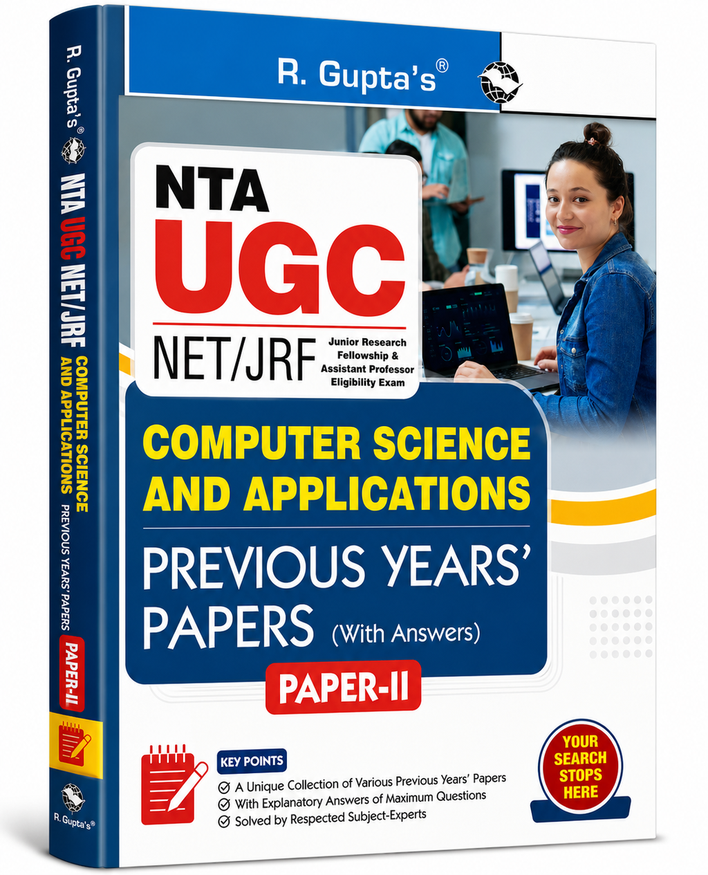 R. Gupta's NTA UGC NET/JRF Computer Science and Applications Previous Years' Papers (Paper-II) with Answers (English Medium)