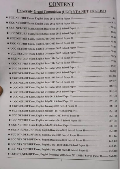 Youth NTA/UGC NET/JRF English | Previous Year Solved Papers 2025-26 Edition