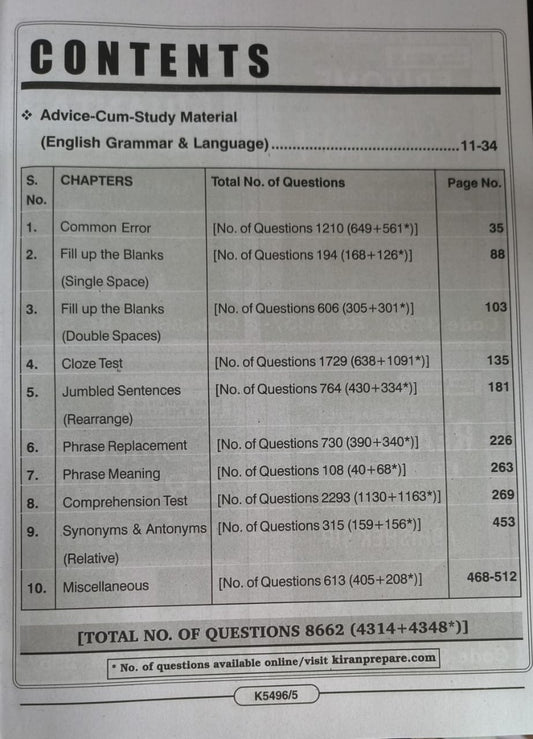 Bank PO English Language Chapterwise Solved Papers Till 2025 [English Medium]