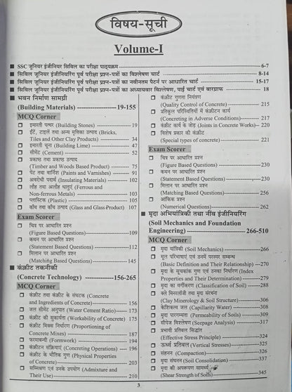 Youth -  Exam Fingerprint Civil Engineering (Volume 1) 31751+ TCS | Bilingual