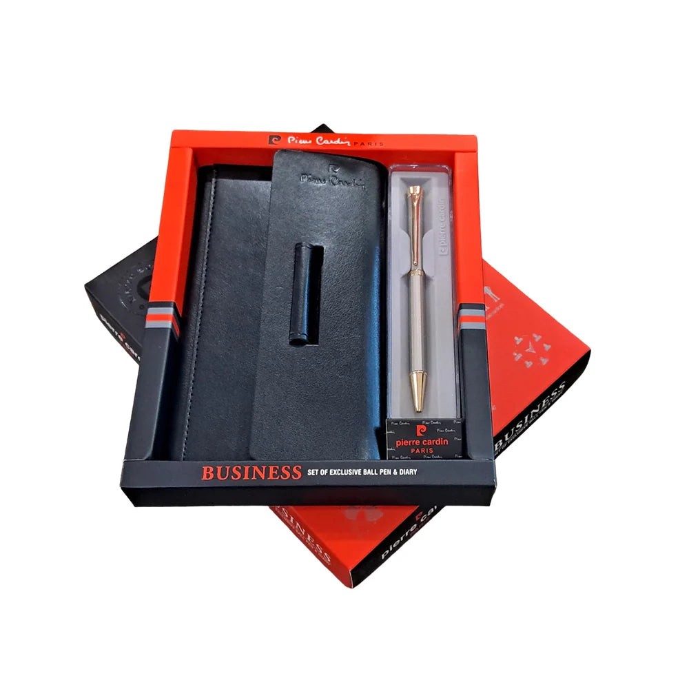 Pierre Cardin Paris Business Ball Pen & Diary Gift Set | Premium Diwali & Corporate Gift