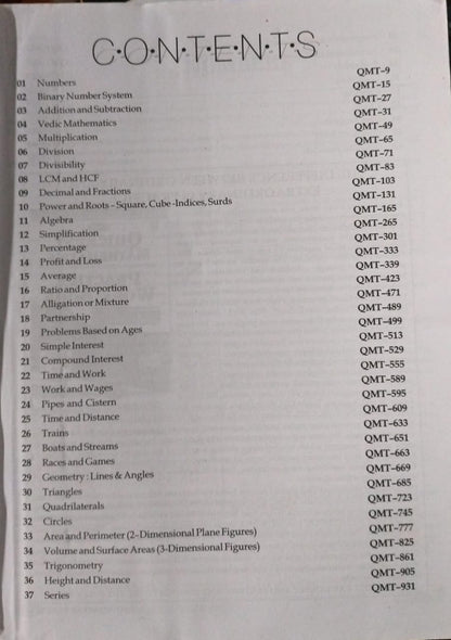 Kiran Publication Quickest Mathematics [English]