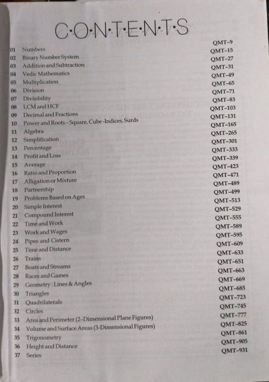 Kiran Publication Quickest Mathematics [English]