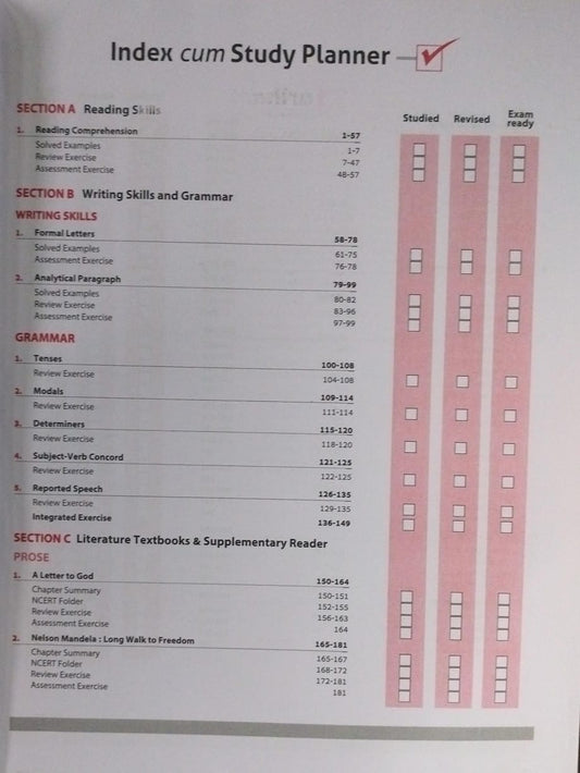 Arihant Publication – All in One English Language & Literature for CBSE Class 10 [English]