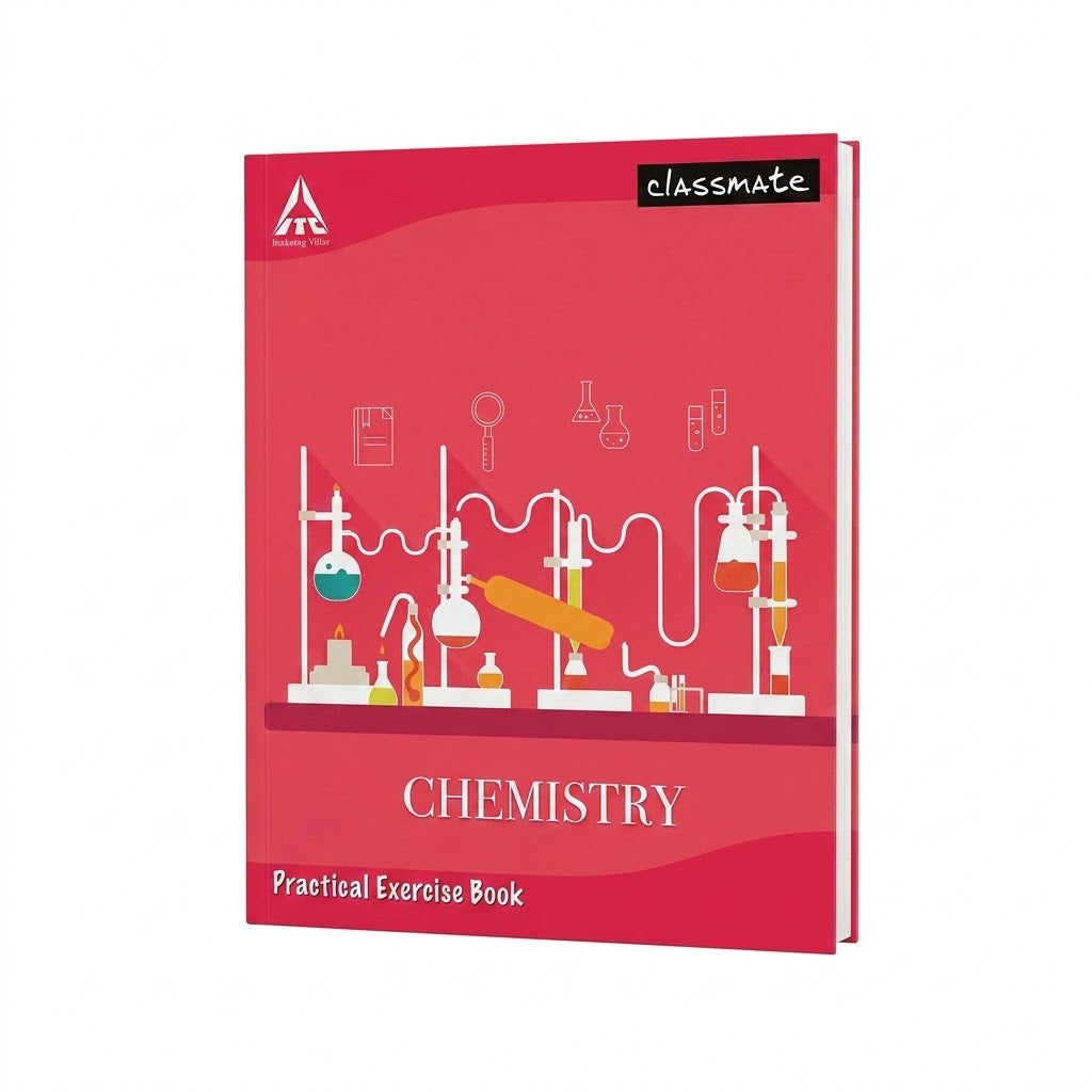 Classmate Chemistry Practical Notebook – 168 Pages, Ruled