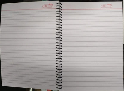 Ajanta Spiral Notebook (A4 Size, 200 Pages) Ruled