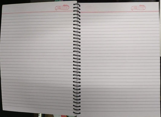 Ajanta Spiral Notebook (A4 Size, 200 Pages) Ruled