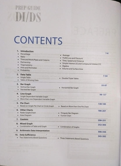 Arihant Prep Guide DI/DS – Data Interpretation & Data Sufficiency [English]