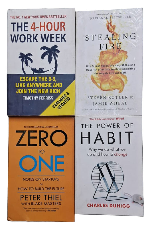 Startup, Business & Entrepreneurship Success Pack (4 Books) English Novels
