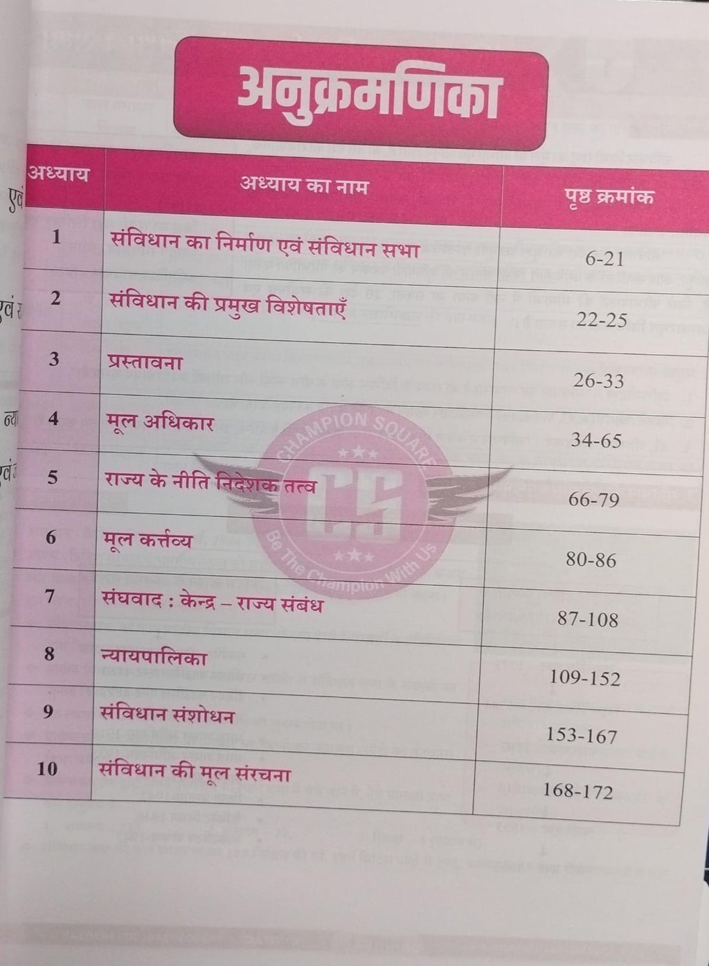 Champion MPPSC Mains Paper-2 Part-A Unit-1: Sanvidhan, Shasan Vyavastha, Rajnaitik Evam Prashasanik Sanrachna (Bhartiya Rajvyavastha) By Sunil Singune Sir (Hindi Medium)