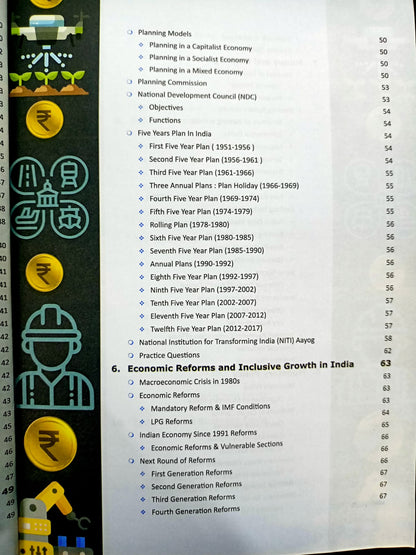 Drishti IAS QB Indian Economy 2nd Edition |  English Medium