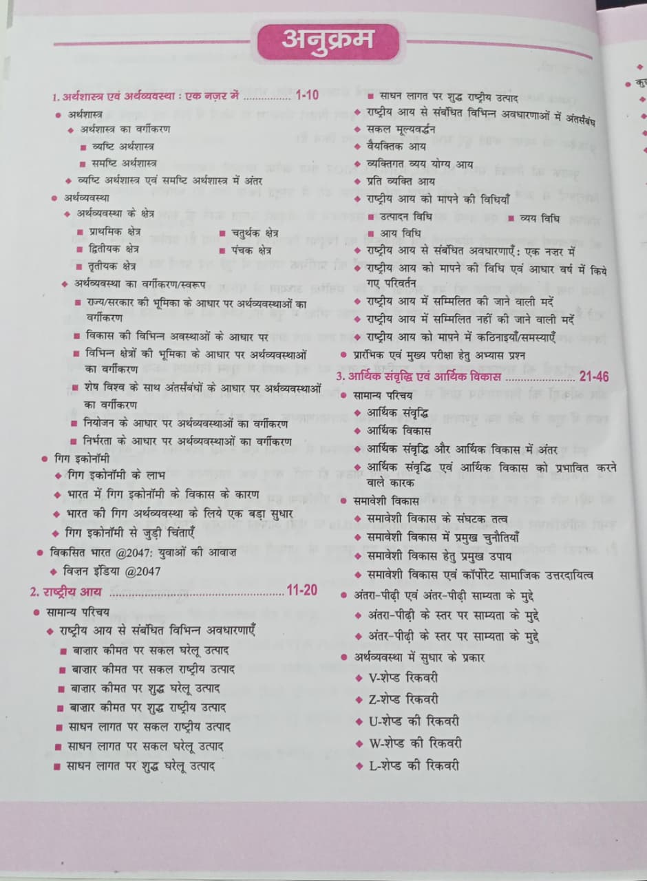 Drishti Quick Book Bhartiya Arthvyavastha 11th Edition (Hindi Medium)