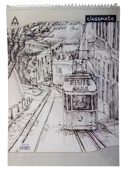 Classmate A3 Drawing Book, Unruled, 40 Pages, Large Format Art Paper