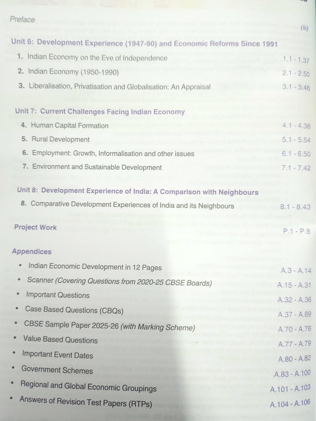 Indian Economic Development for Class 12 CBSE – By Sandeep Garg
