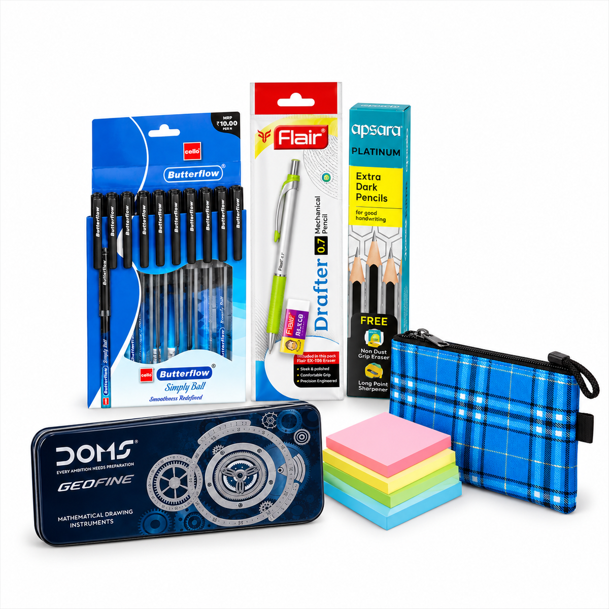 Complete Student Stationery Combo – Perfect for School, College & Everyday Study! ✨