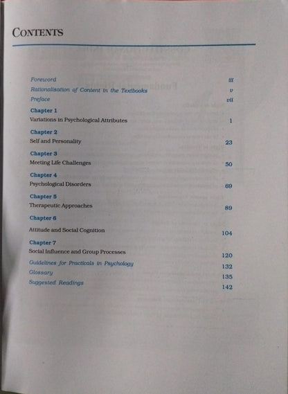 NCERT Psychology – Class 12 Comprehensive Guide