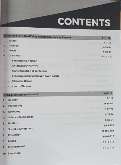 Disha 13 Topic Wise UPSC Civil Services IAS Mains General Studies (PYQ 2025–2013) 7th Edition | English Medium