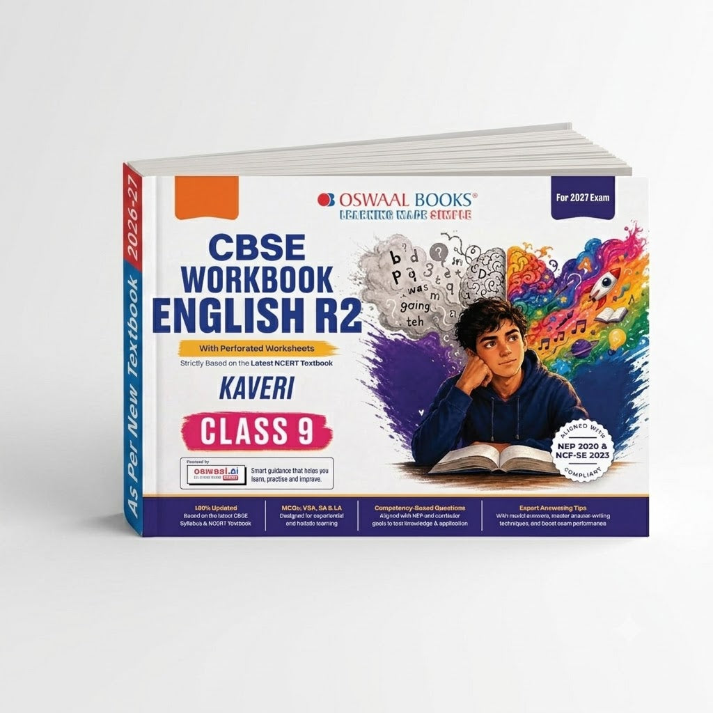 Oswaal CBSE Workbook English R2 Kaveri Class 9 For 2027 (English Medium)