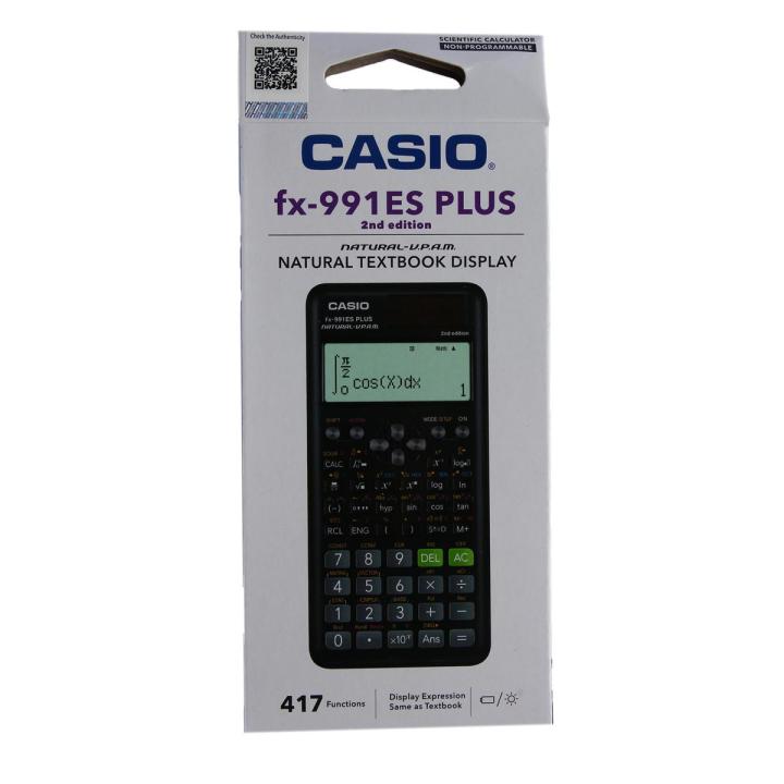 Casio FX-991ES Plus 2nd Edition – Scientific Calculator with 417 Functions
