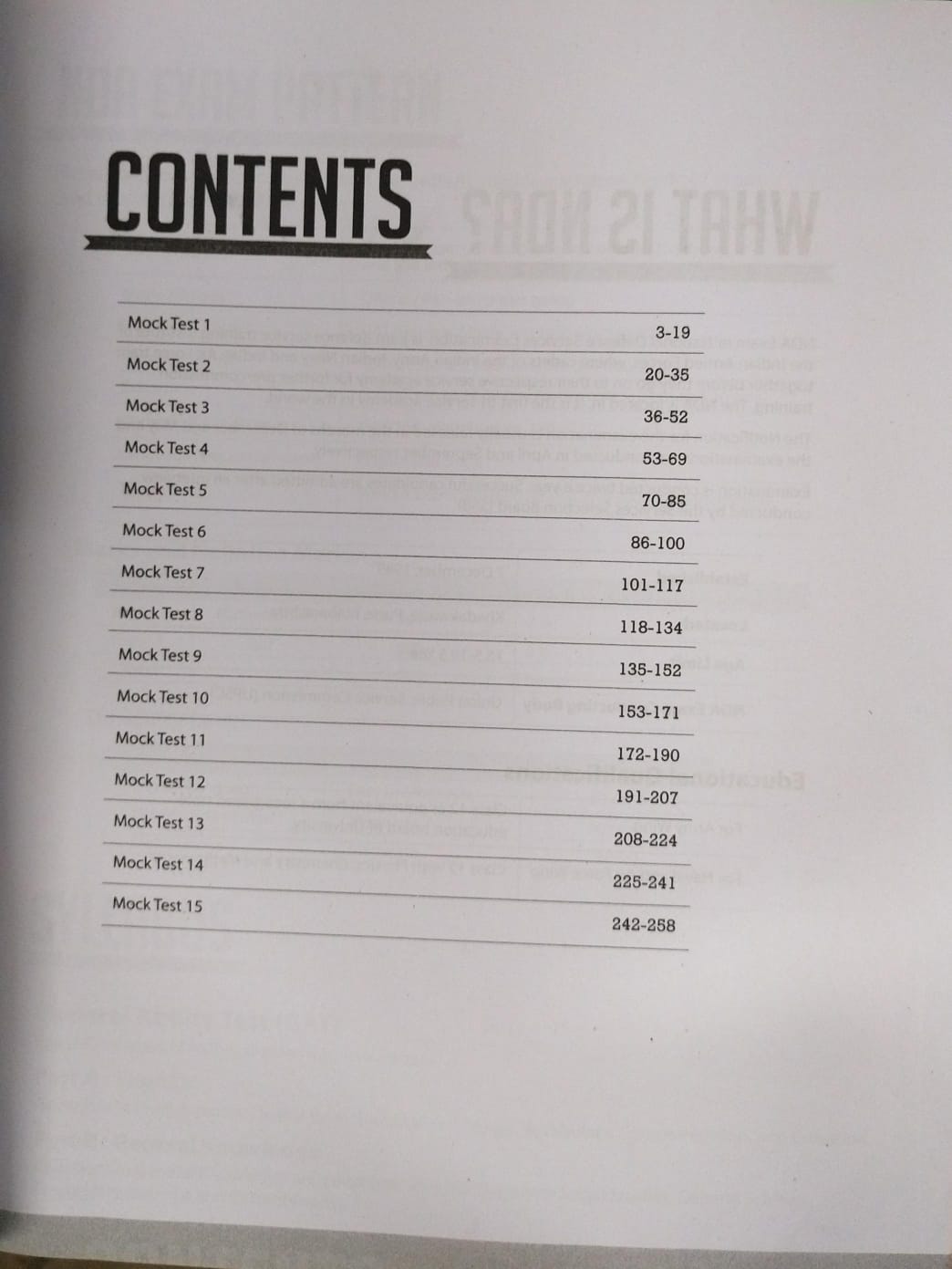 Arihant – Mission Uniform NDA/NA 15 Mock Tests (English & General Knowledge)