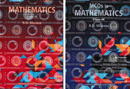 DHANPAT RAI PUBLICATION Mathematics Class IX Textbook by R.D. Sharma [English Medium]