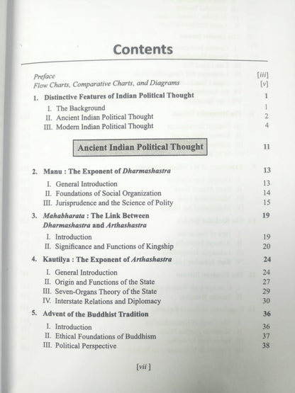Indian Political Thought – 5th Edition | O.P. Gauba | Political Science Book (English medium)