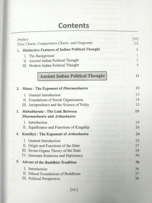 Indian Political Thought – 5th Edition | O.P. Gauba | Political Science Book (English medium)