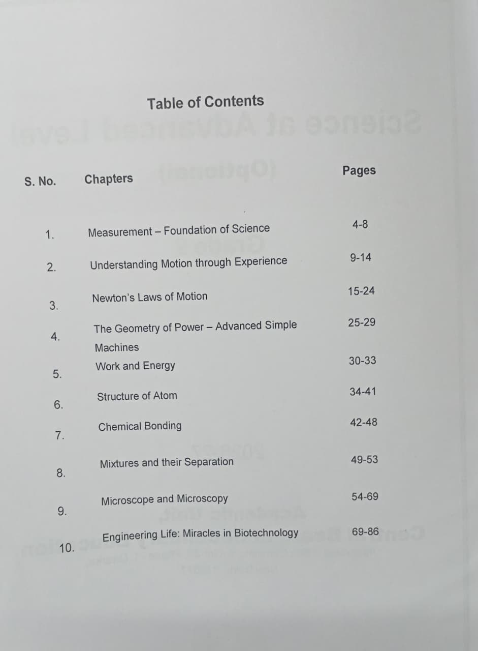 NCERT CBSE Science at Advance Level for class 9 (English Medium)